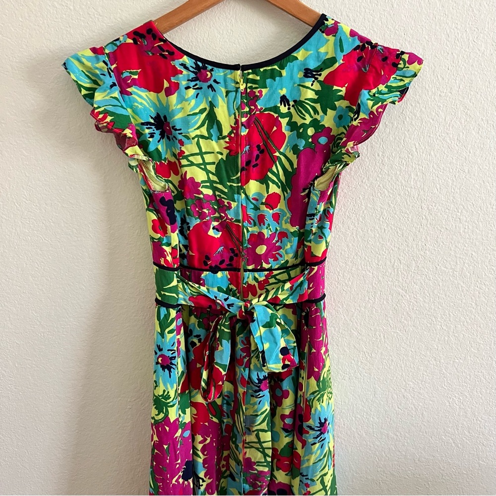 ModCloth Eyes on You Floral Maxi Dress Sz M - Picture 9 of 9
